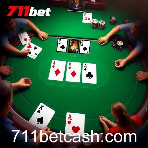 Exploring the Thrills and Strategies of Online Poker on 711bet